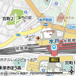 東京海上日動火災保険株式会社　水戸損害サービス課周辺の地図