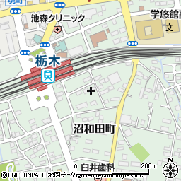 栃木県栃木市沼和田町5周辺の地図