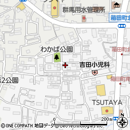 群馬県前橋市箱田町304周辺の地図