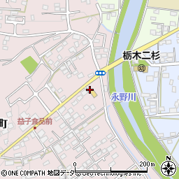 栃木県栃木市平井町109周辺の地図