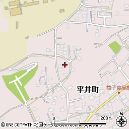 栃木県栃木市平井町842周辺の地図