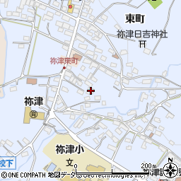 長野県東御市東町893周辺の地図