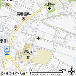 石川県小松市串町庚周辺の地図