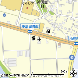 群馬県前橋市小島田町66周辺の地図