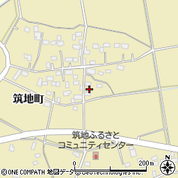 茨城県水戸市筑地町777周辺の地図