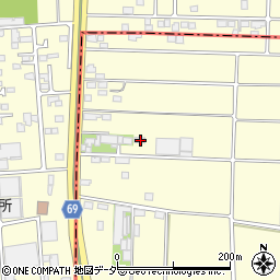 群馬県太田市大原町1158-13周辺の地図