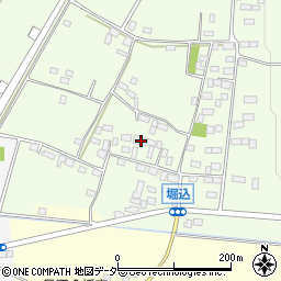 栃木県真岡市堀込457周辺の地図