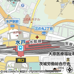 三井住友銀行水戸支店周辺の地図