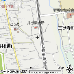 群馬県高崎市井出町269周辺の地図