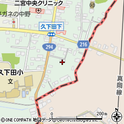 栃木県真岡市久下田753周辺の地図