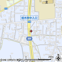 永華 栃木店周辺の地図