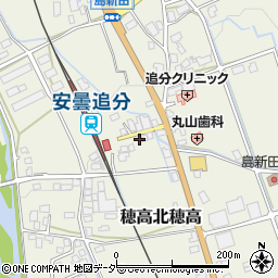 長野県安曇野市穂高北穂高3064周辺の地図