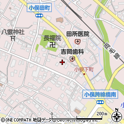 栃木県足利市小俣町381-1周辺の地図