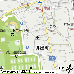 群馬県高崎市井出町1738周辺の地図