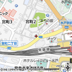 ＪＲ東日本レンタリース株式会社　水戸営業所周辺の地図