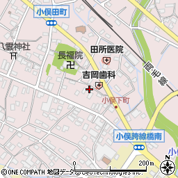 栃木県足利市小俣町381-2周辺の地図