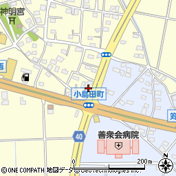 群馬県前橋市小島田町525周辺の地図