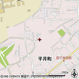 栃木県栃木市平井町843周辺の地図