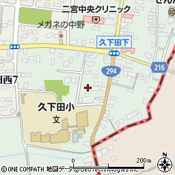 栃木県真岡市久下田522-1周辺の地図