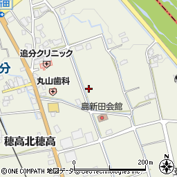 長野県安曇野市穂高北穂高1707周辺の地図
