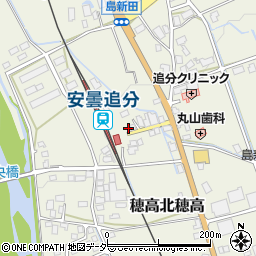 長野県安曇野市穂高北穂高3098周辺の地図