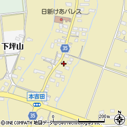 吉田郵便局周辺の地図