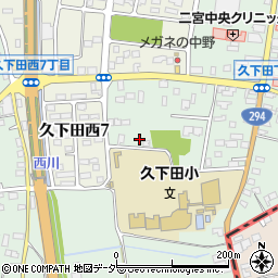 栃木県真岡市久下田486周辺の地図