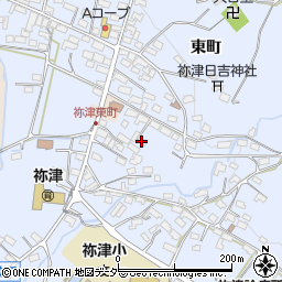 長野県東御市東町899周辺の地図