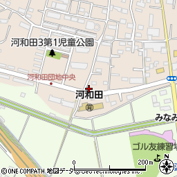 水戸河和田郵便局周辺の地図