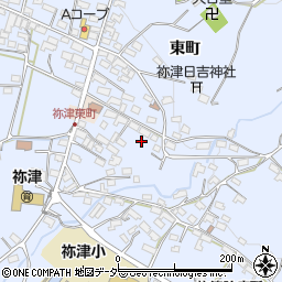 長野県東御市東町895周辺の地図