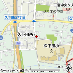 栃木県真岡市久下田486-13周辺の地図