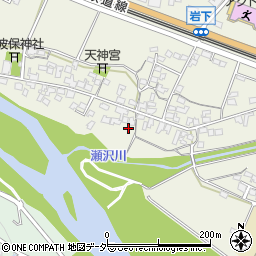 長野県上田市岩下199周辺の地図