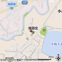 上田市役所保育園　塩田北保育園周辺の地図