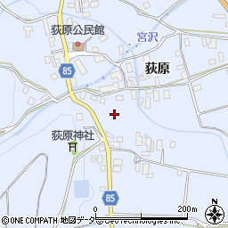長野県安曇野市明科七貴荻原8394周辺の地図