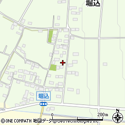 栃木県真岡市堀込434周辺の地図