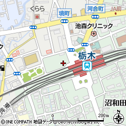 ＮＰＣ２４Ｈ栃木駅前パーキング周辺の地図