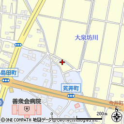 群馬県前橋市小島田町434周辺の地図