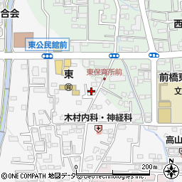 群馬県前橋市箱田町625周辺の地図