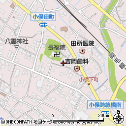 栃木県足利市小俣町389-1周辺の地図
