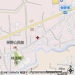長野県上田市保野126周辺の地図