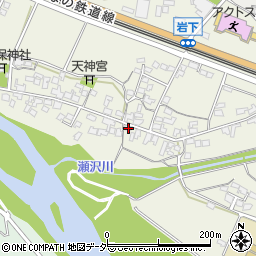 長野県上田市岩下210周辺の地図