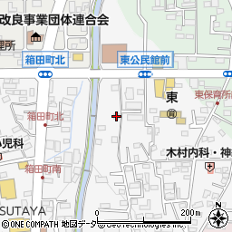 群馬県前橋市箱田町534周辺の地図