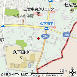 栃木県真岡市久下田531周辺の地図