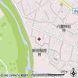 栃木県足利市小俣町274周辺の地図