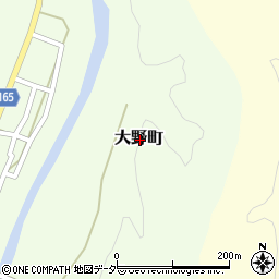 石川県小松市大野町周辺の地図