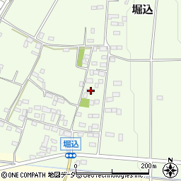 栃木県真岡市堀込433周辺の地図