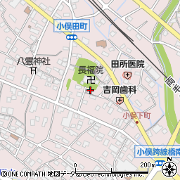 栃木県足利市小俣町389-2周辺の地図