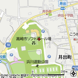 群馬県高崎市井出町926周辺の地図