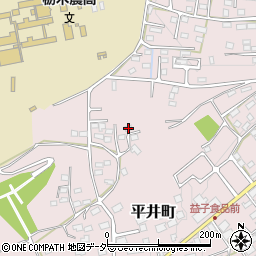 栃木県栃木市平井町862周辺の地図