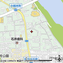 群馬県前橋市小相木町608周辺の地図